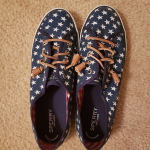 Patriotic Sperry Slide Ons